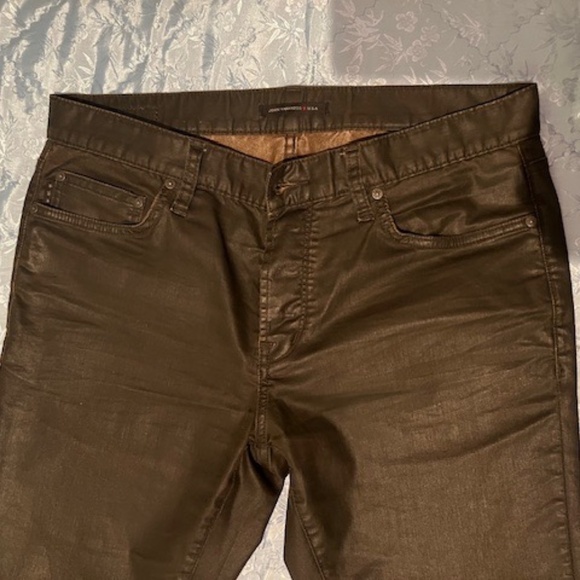 John Varvatos dark army green jeans - Picture 3 of 5